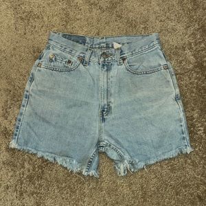 Levi Cut offs - *Used* Small - High waisted